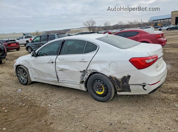 KNALN4D78G5216525 2016 KIA CADENZA Белый Задняя левая четверть