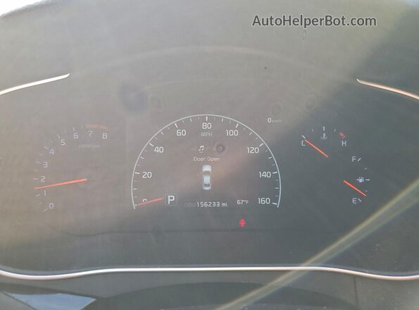 KNALN4D79G5209292 2016 KIA CADENZA Silver Widok zestawu wskaźników
