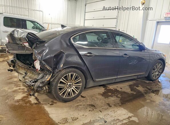 KNALN4D79G5217599 2016 KIA CADENZA Gray Trasero derecho