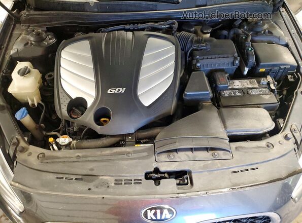 KNALN4D79G5217599 2016 KIA CADENZA Gray Vista interior trasera