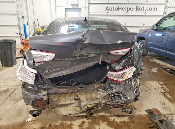 KNALN4D79G5217599 2016 KIA CADENZA Gray Vista trasera