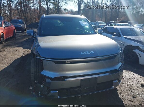 KNDADFS50R6030968 2024 KIA EV9 Gray Սարքավորումների վահանակի տեսք