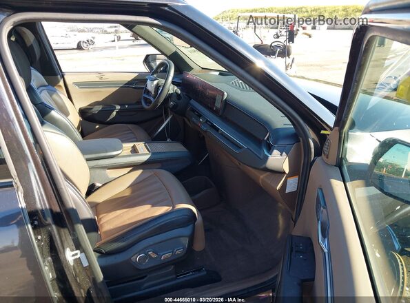 KNDAEFS52R6030399 2024 KIA EV9 Black Vista interior delantera