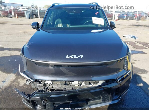 KNDAEFS52R6030399 2024 KIA EV9 Black Vista interior trasera