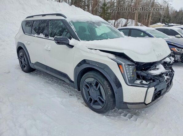 KNDAEFS5XT6069636 2026 KIA EV9 White Front right