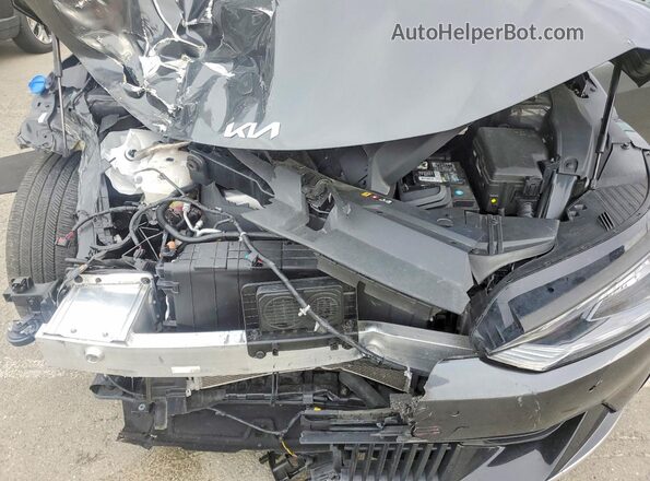 KNDC34LA3P5609905 2023 KIA EV6 Серый Вид подкапотного пространства