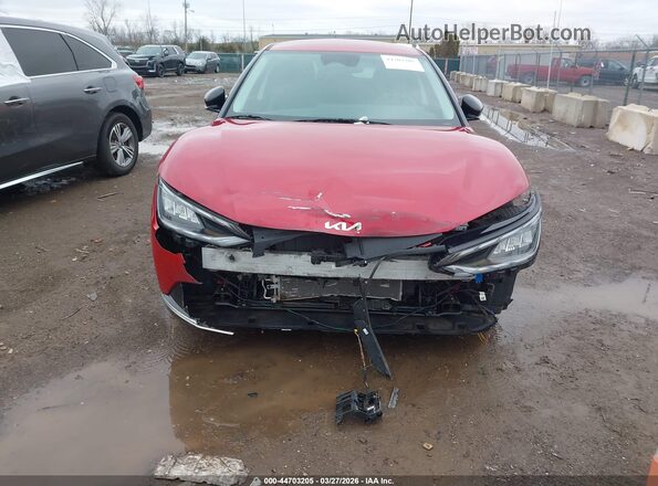 KNDC3DLC4N5086456 2022 KIA EV6 Red Սալոնի հետևի տեսք