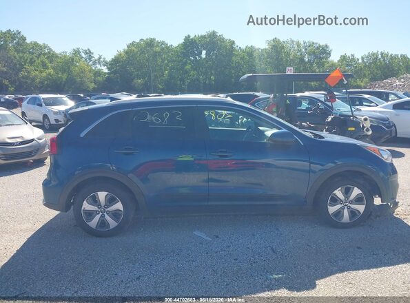 KNDCB3LC0J5210018 2018 KIA NIRO Синий Панорамный вид салона 360°