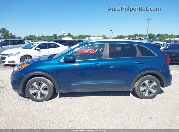 KNDCB3LC0J5210018 2018 KIA NIRO Синий 