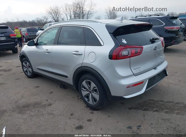 KNDCB3LC1K5240789 2019 KIA NIRO Серебряный Задняя левая четверть