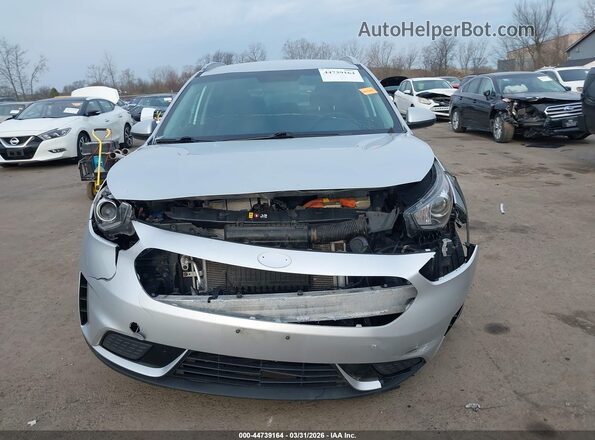 KNDCB3LC1K5240789 2019 KIA NIRO Серебряный Вид щитка приборов