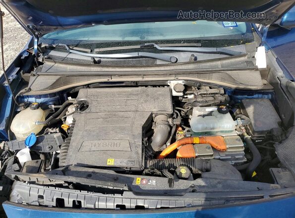 KNDCB3LC1L5396932 2020 KIA NIRO Blue Vista interior trasera