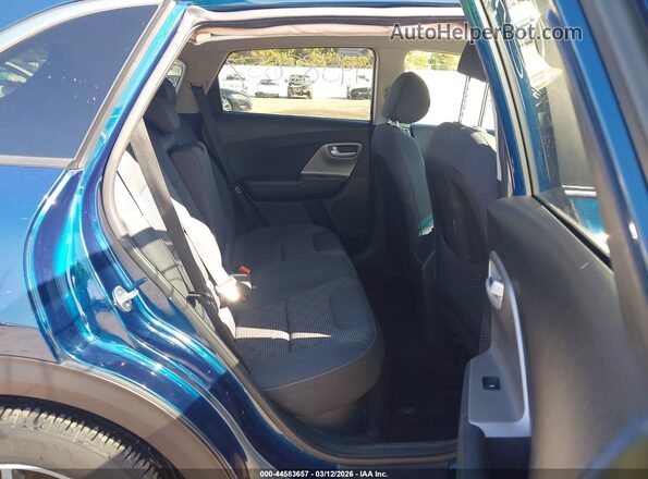KNDCB3LC2K5262140 2019 KIA NIRO Blue Widok naklejki z numerem VIN