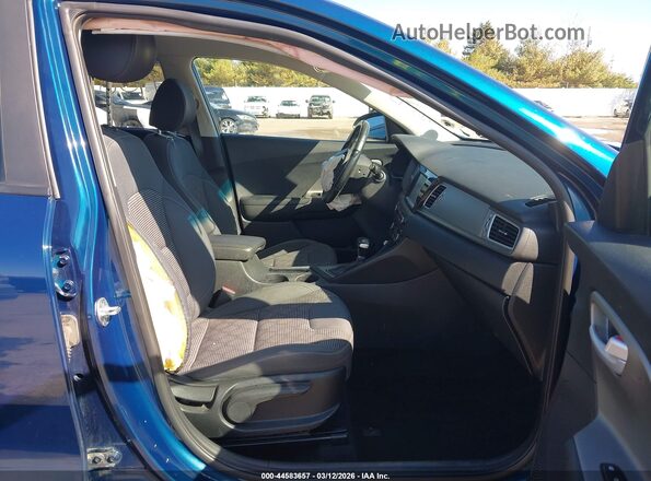 KNDCB3LC2K5262140 2019 KIA NIRO Blue Widok wnętrza z przodu
