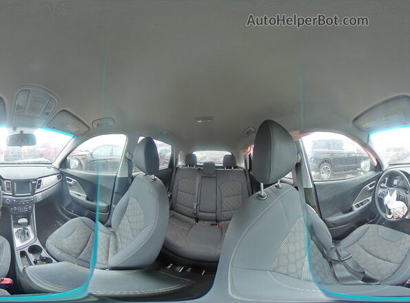 KNDCB3LC2K5336236 2019 KIA NIRO Синий 