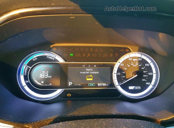 KNDCB3LC2M5480226 2021 KIA NIRO White 