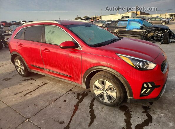 KNDCB3LC2M5488276 2021 KIA NIRO Red Delantero derecho