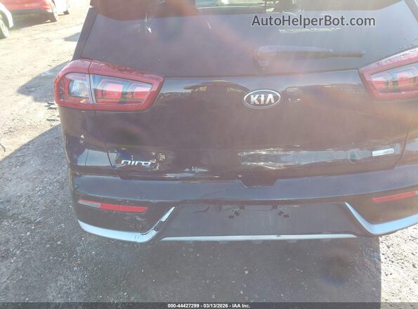 KNDCB3LC3J5108289 2018 KIA NIRO Black Widok z przodu