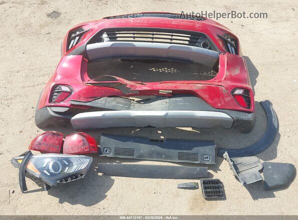KNDCB3LC3M5463564 2021 KIA NIRO Red Instrument cluster view