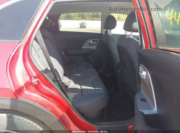 KNDCB3LC3M5463564 2021 KIA NIRO Red VIN sticker view