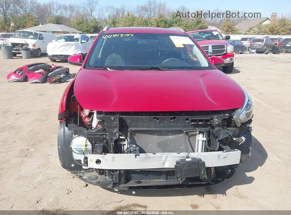 KNDCB3LC3M5463564 2021 KIA NIRO Red Rear interior view