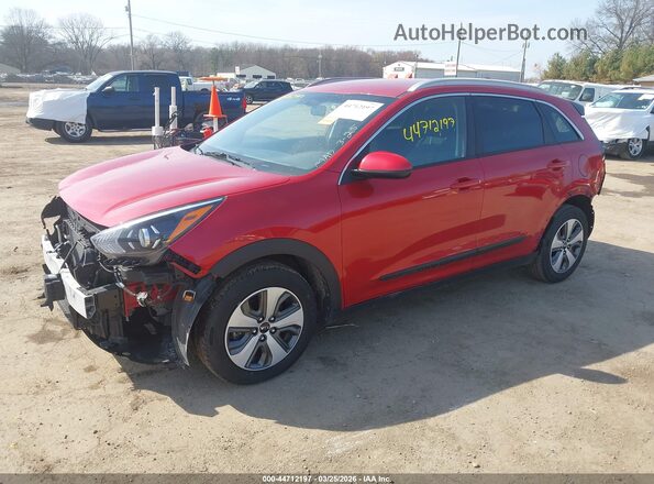 KNDCB3LC3M5463564 2021 KIA NIRO Red Front left