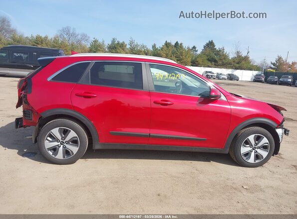 KNDCB3LC3M5463564 2021 KIA NIRO Red 360 interior view