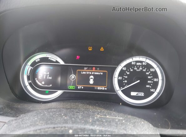 KNDCB3LC4J5171482 2018 KIA NIRO White Widok tylnych siedzeń
