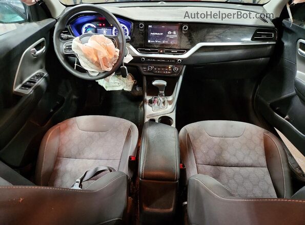 KNDCB3LC5M5468426 2021 KIA NIRO Black Вид панелі приладів