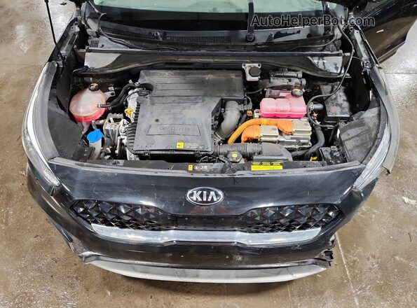 KNDCB3LC5M5468426 2021 KIA NIRO Black Вид підкапотного простору