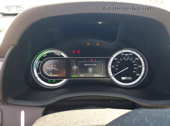 KNDCB3LC6K5353525 2019 KIA NIRO Белый 