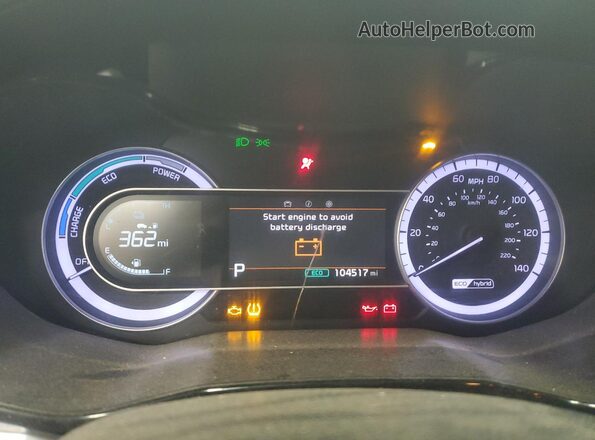KNDCB3LC6M5488586 2021 KIA NIRO Синий 
