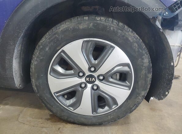 KNDCB3LC6M5488586 2021 KIA NIRO Синий 