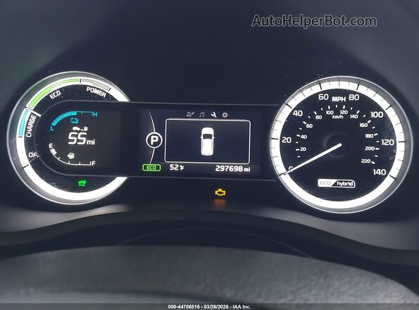 KNDCB3LC7J5210131 2018 KIA NIRO Silver Widok tylnych siedzeń