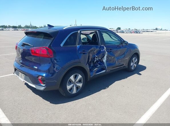 KNDCB3LC7M5470663 2021 KIA NIRO Blue Tył prawy