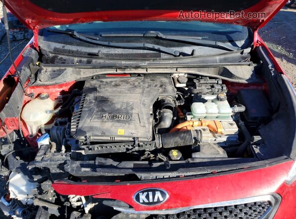 KNDCB3LC8K5295367 2019 KIA NIRO Красный 