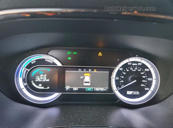 KNDCB3LC8M5486922 2021 KIA NIRO Maroon ხელსაწყოთა პანელის ხედი