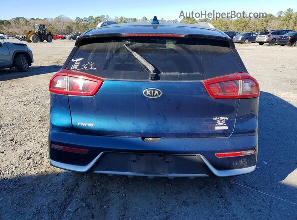 KNDCB3LCXH5036663 2017 KIA NIRO Blue Հետևի տեսք
