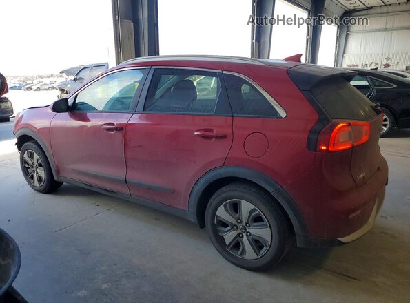 KNDCB3LCXK5322052 2019 KIA NIRO Красный Задняя левая четверть
