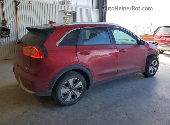 KNDCB3LCXK5322052 2019 KIA NIRO Красный Задняя правая четверть