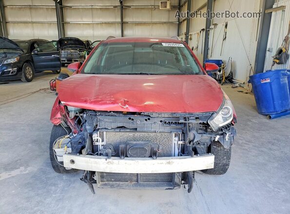 KNDCB3LCXK5322052 2019 KIA NIRO Красный Вид спереди