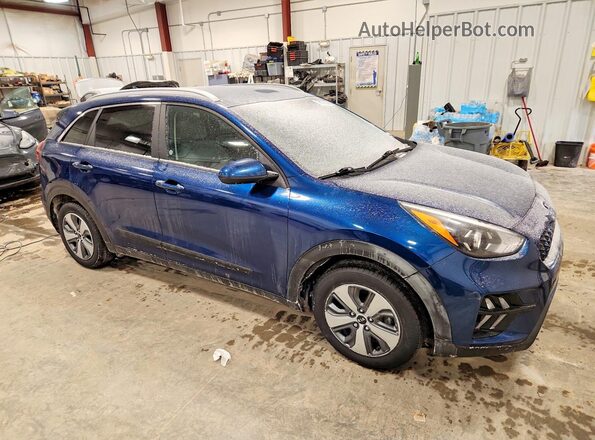 KNDCB3LCXM5471161 2021 KIA NIRO Blue Delantero derecho