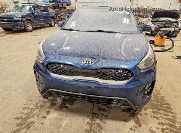 KNDCB3LCXM5471161 2021 KIA NIRO Blue Vista frontal