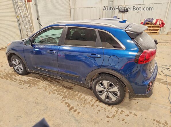 KNDCB3LCXM5471161 2021 KIA NIRO Blue Trasero izquierdo