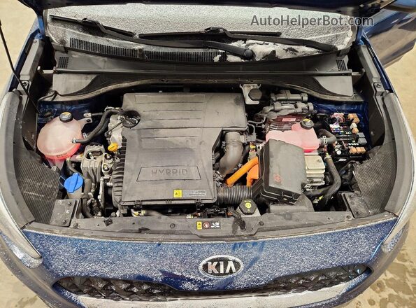 KNDCB3LCXM5471161 2021 KIA NIRO Blue Vista interior trasera
