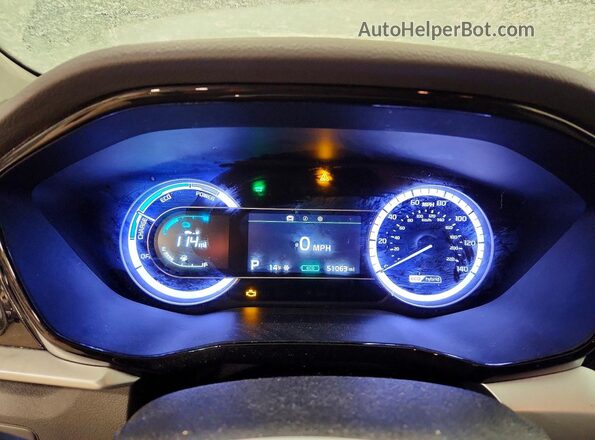 KNDCB3LCXM5471161 2021 KIA NIRO Blue Vista del cuadro de instrumentos