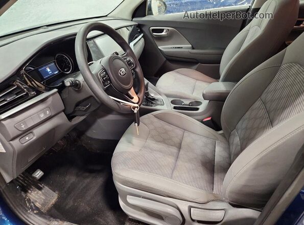 KNDCB3LCXM5471161 2021 KIA NIRO Blue Vista interior delantera