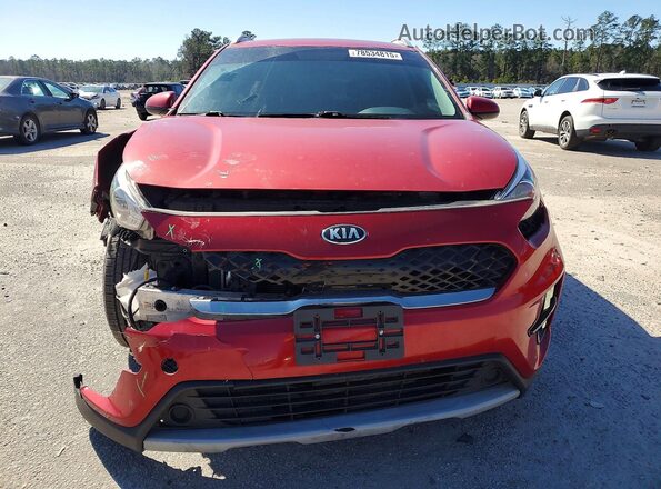 KNDCB3LCXM5478417 2021 KIA NIRO Burgundy Вид спереду