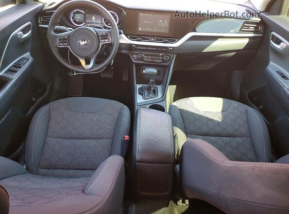 KNDCB3LCXM5478417 2021 KIA NIRO Burgundy Вид панелі приладів