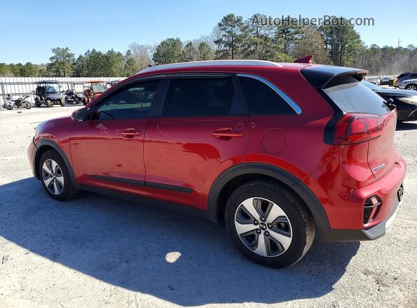 KNDCB3LCXM5478417 2021 KIA NIRO Burgundy Задня ліва чверть